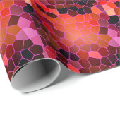ハチの巣箱パターン ラッピングペーパー (ロールコーナー)