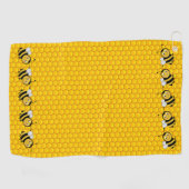 ハチの巣 ゴルフタオル (横)