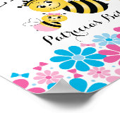 ハチの性別発表ポスター　私たちのハチ ポスター (角)