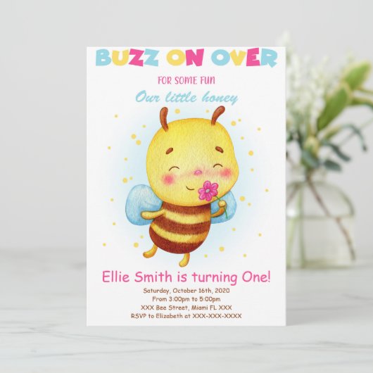 ハチの招待状 招待状 (スタンド正面)