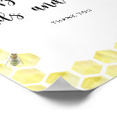 ハチの本のカードやギフトポスター ポスター (角)