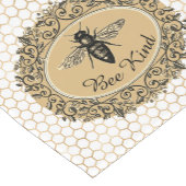 ハチの種類のハニカム ショートテーブルランナー (コーナー)