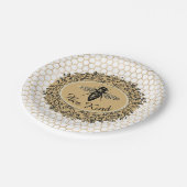 ハチの種類のハニカム ペーパープレート (アングル)