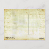 ハチの花の巣 ポストカード (裏面)