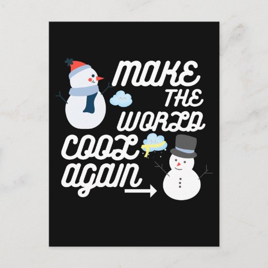 ハチの花束と黄色の花のプリントパーティー ポストカード (正面)