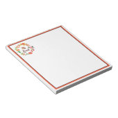 ハチの親切なフローラ ノートパッド (アングル)