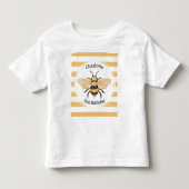 ハチの誕生日パーティー トドラーTシャツ (正面)