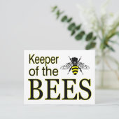 ハチの飼育員 ポストカード (スタンド正面)