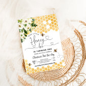 ハチの1歳誕生日パーティー 招待状