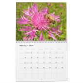 ハチのDIYカレンダー カレンダー (2月 2026)