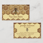 ハチはハニカムアピアニスト農場にいる 名刺 (正面/裏面)