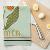 ハチは夏が大好きで、僕も大好きだ キッチンタオル (四つ折り)