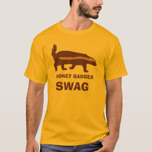 ハチアナグマスワッグ Tシャツ