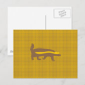 ハチアナグマ ポストカード (正面/裏面)