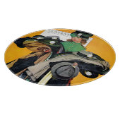 ハチェック・ガール カッティングボード (角)