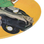 ハチェック・ガール カッティングボード (角)