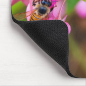 ハチオンコーラルつる植物フラワーズ写真 マウスパッド (コーナー)