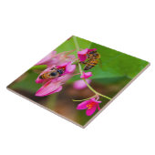 ハチオンサンゴつる植物フラワーズ タイル (側面)