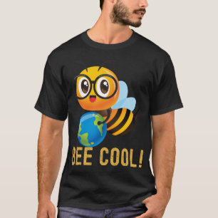ハチクールの昆虫養蜂おもしろい引用文 Tシャツ