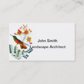 ハチドリいいえ9引っ越し祝いパーティーのギフト 名刺 (正面)