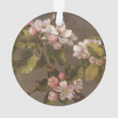 ハチドリおよびAppleの花 オーナメント (裏面)