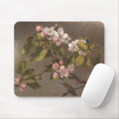 ハチドリおよびAppleの花 マウスパッド (マウス)