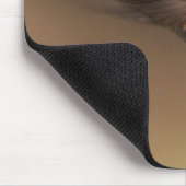 ハチドリが飛んでいる マウスパッド (コーナー)