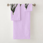 ハチドリとアヤメの花 バスタオルセット (インサイチュ)