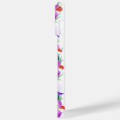ハチドリとアヤメの花 Case-Mate iPhoneケース (裏面 / 左)