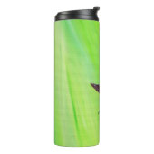 ハチドリとスイートピー絵画スの タンブラー (回転左)