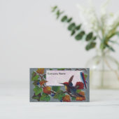 ハチドリとツタ 名刺 (スタンド正面)