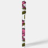 ハチドリとピンクのハイビスカスの花 Case-Mate iPhoneケース (裏面 / 右)