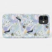 ハチドリと白い花 Case-Mate iPhoneケース (裏面(横))