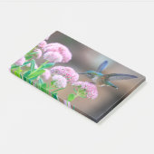 ハチドリと花 ポストイット (アングル)