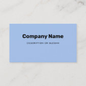 ハチドリと花 名刺 (裏面)