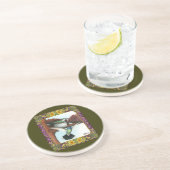 ハチドリと花#3 コースター (側面)