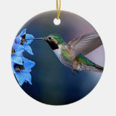 ハチドリのオーナメント セラミックオーナメント (正面)