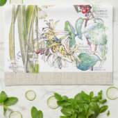 ハチドリのスイセンによっては台所タオルが開花します キッチンタオル (折り畳み)