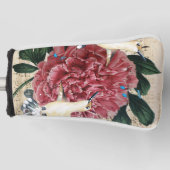 ハチドリのデュエット ゴルフヘッドカバー (正面)