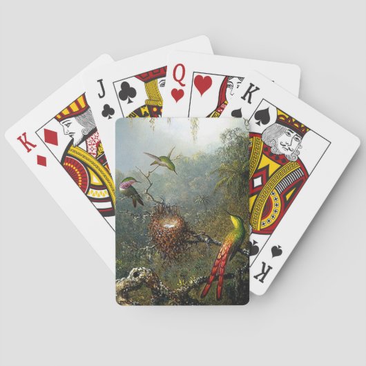 ハチドリのトランプ トランプ (裏面)