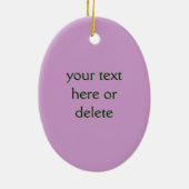 ハチドリのパステルのファインアート セラミックオーナメント (裏面)