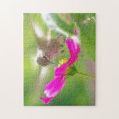 ハチドリのパズル ジグソーパズル (縦)