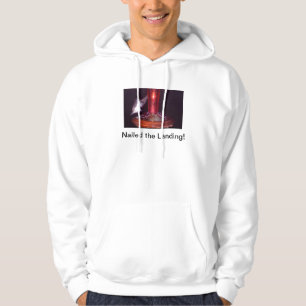 ハチドリのフード付きのスエットシャツ パーカ