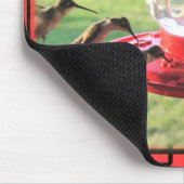 ハチドリのマウスパッド マウスパッド (コーナー)