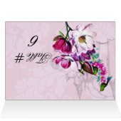 ハチドリのマグノリアによってカスタマイズテーブル数カード (内部横(上))