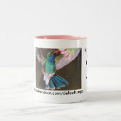 ハチドリのマグ ツートーンマグカップ (中央)