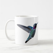 ハチドリのマグ-デザインAおよびB コーヒーマグカップ (左)