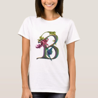 ハチドリのモノグラムB Tシャツ