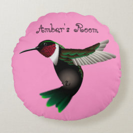 ハチドリの円形のアクセントの枕 ラウンドクッション