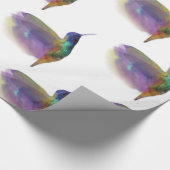 ハチドリの包装紙のギフト用包装紙 ラッピングペーパー (角)